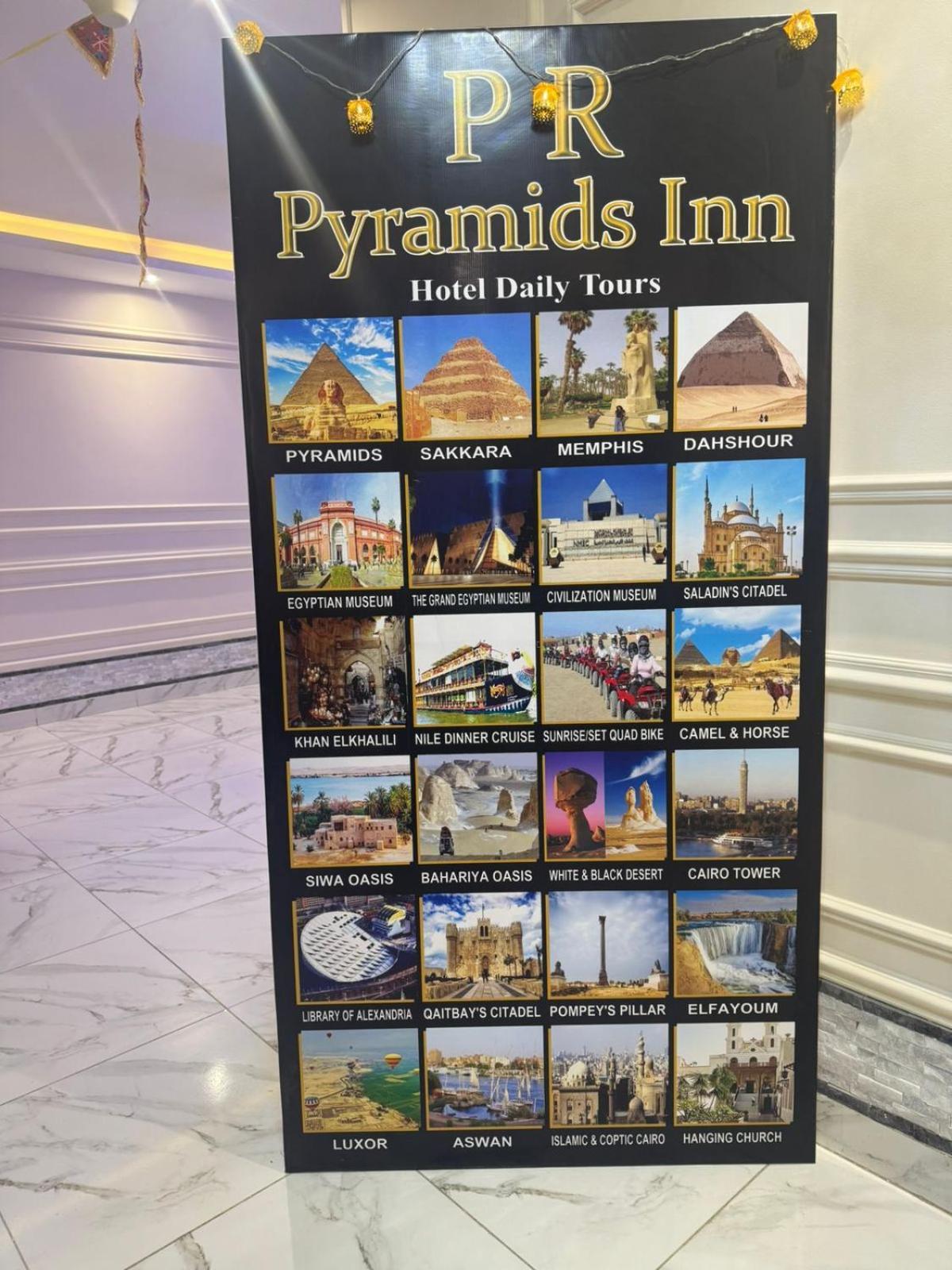 Egyptus Pyramids Inn Kairo Bagian luar foto